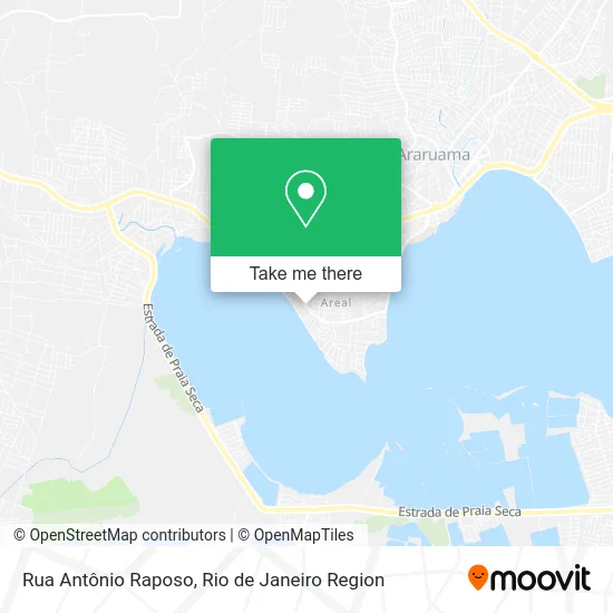 Rua Antônio Raposo map