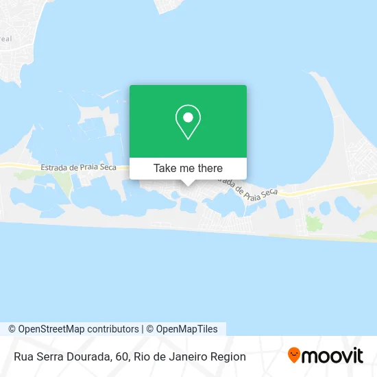 Rua Serra Dourada, 60 map