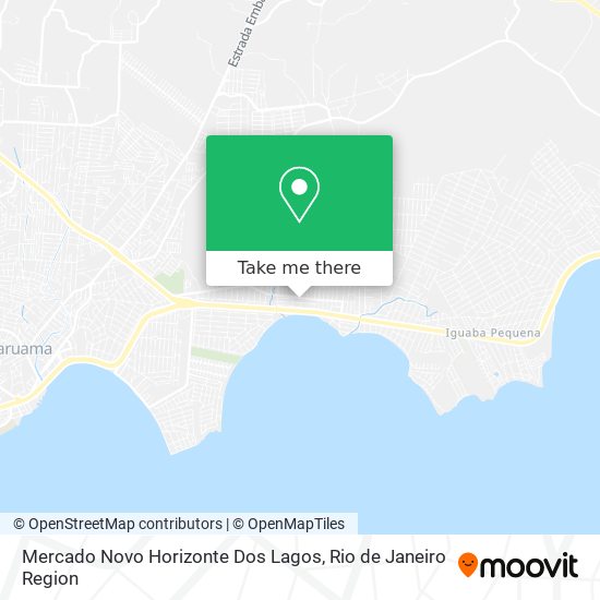 Mercado Novo Horizonte Dos Lagos map