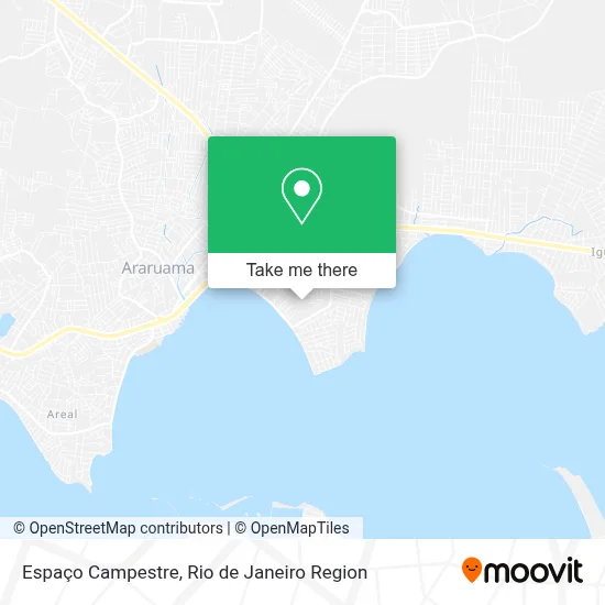 Espaço Campestre map