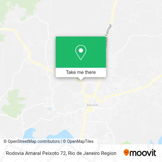 Rodovia Amaral Peixoto 72 map
