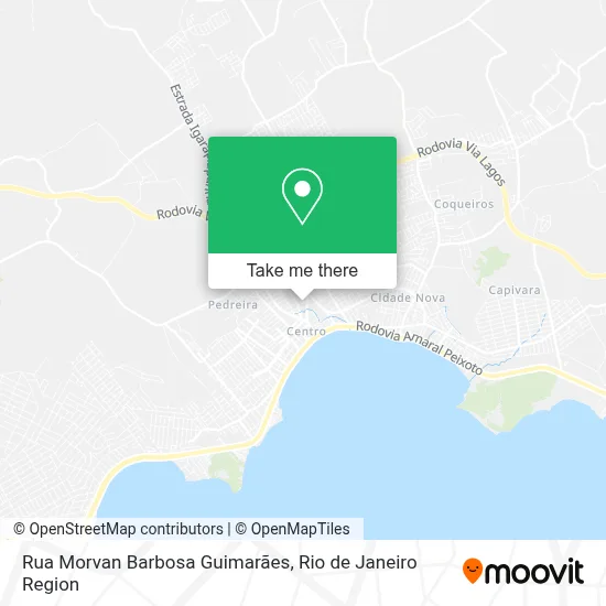Rua Morvan Barbosa Guimarães map