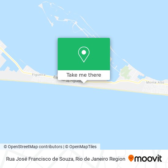 Rua José Francisco de Souza map
