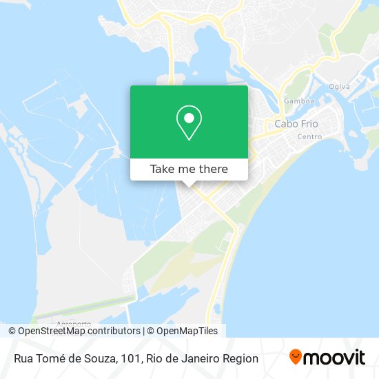 Rua Tomé de Souza, 101 map