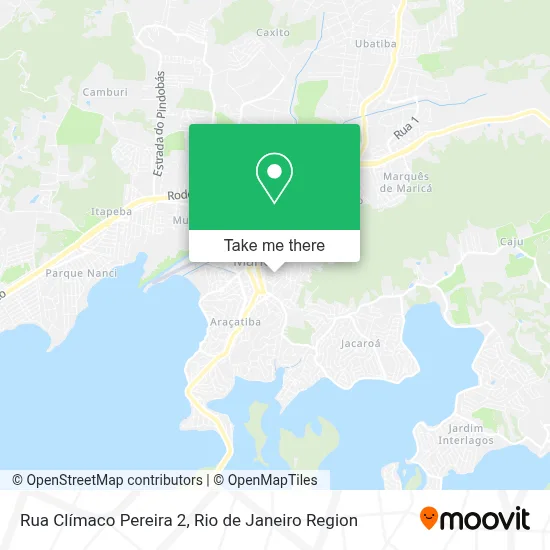 Rua Clímaco Pereira 2 map