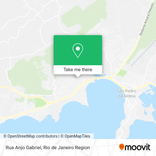 Rua Anjo Gabriel map