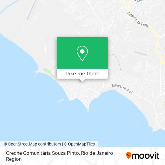 Mapa Creche Comunitária Souza Pinto