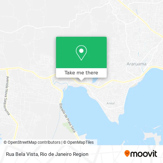 Rua Bela Vista map