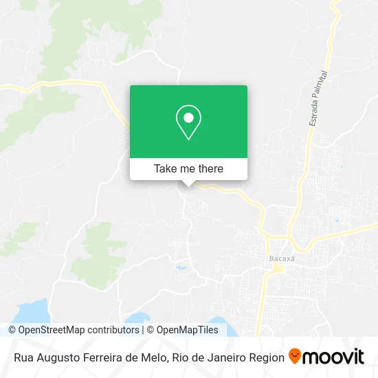 Rua Augusto Ferreira de Melo map