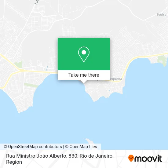 Rua Ministro João Alberto, 830 map