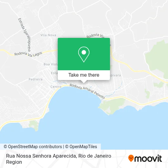 Rua Nossa Senhora Aparecida map