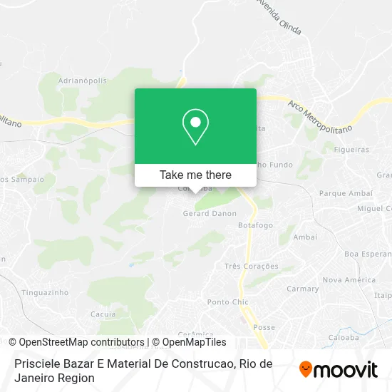 Prisciele Bazar E Material De Construcao map