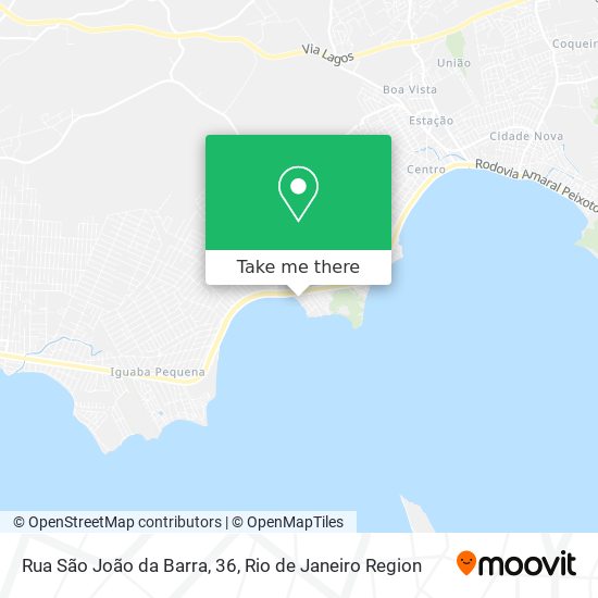 Rua São João da Barra, 36 map