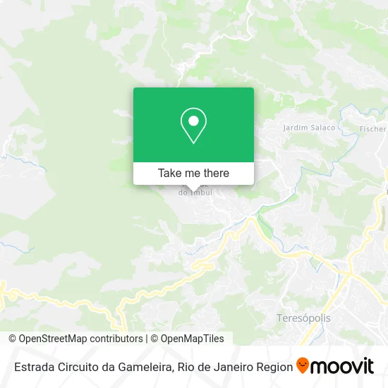 Estrada Circuito da Gameleira map