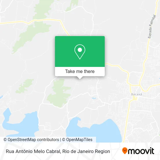 Rua Antônio Melo Cabral map