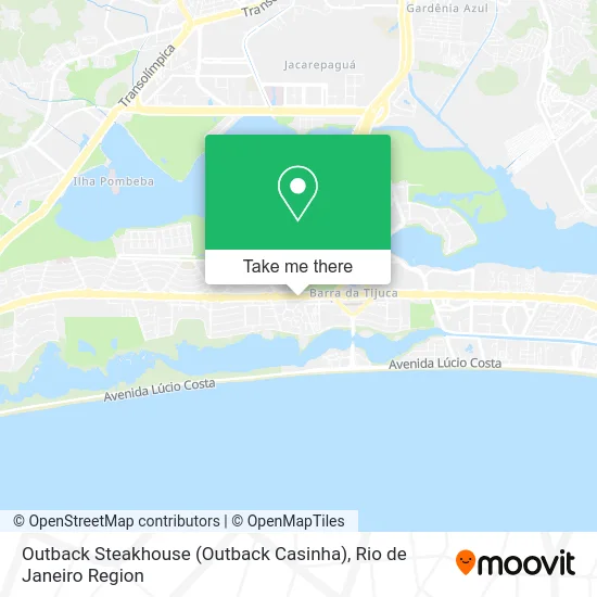 Outback Steakhouse (Outback Casinha) map