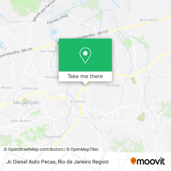 Jc Diesel Auto Pecas map