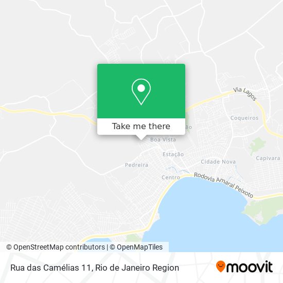 Rua das Camélias 11 map