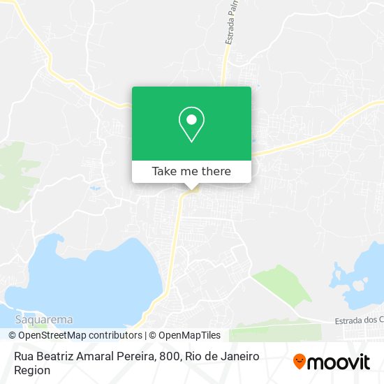 Rua Beatriz Amaral Pereira, 800 map