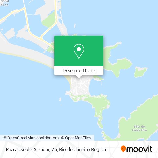 Rua José de Alencar, 26 map