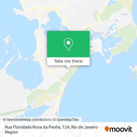 Mapa Rua Florisbela Rosa da Penha, 124