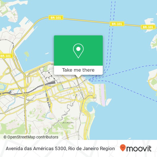 Avenida das Américas 5300 map