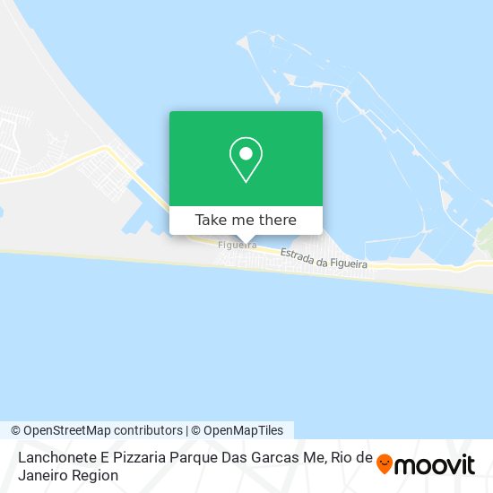 Lanchonete E Pizzaria Parque Das Garcas Me map