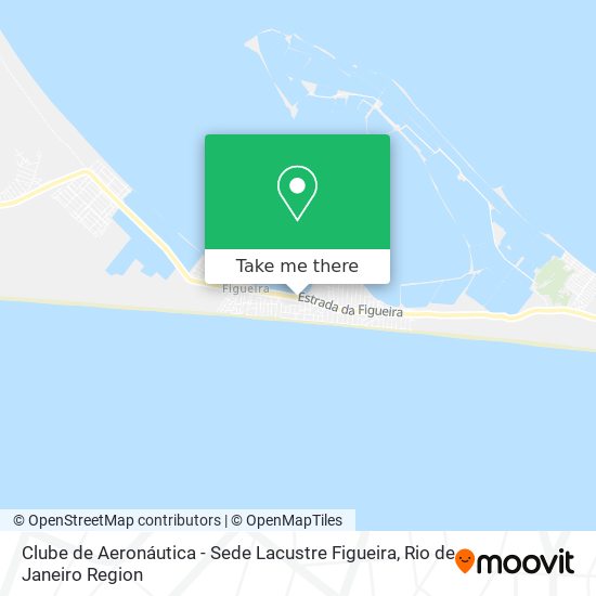 Clube de Aeronáutica - Sede Lacustre Figueira map