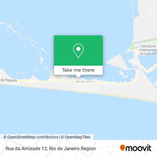 Rua da Amizade 12 map