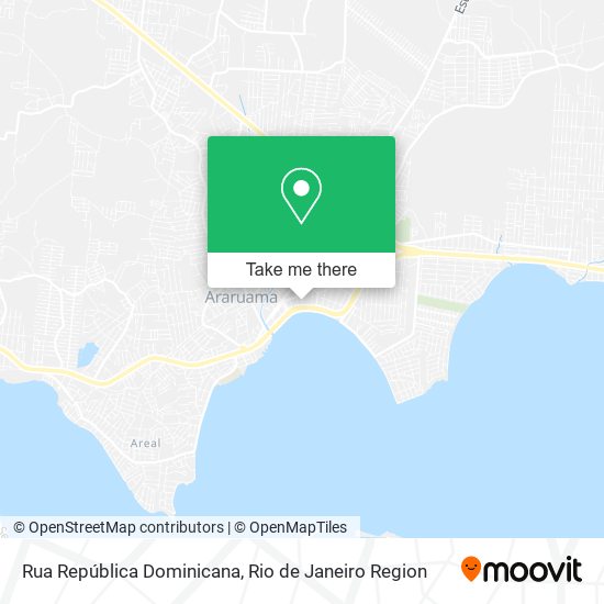 Mapa Rua República Dominicana