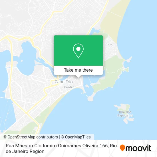 Rua Maestro Clodomiro Guimarães Oliveira 166 map