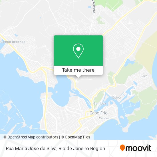 Rua Maria José da Silva map