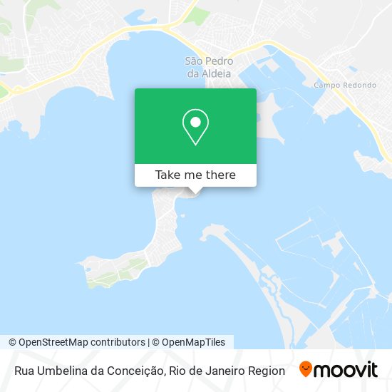 Rua Umbelina da Conceição map
