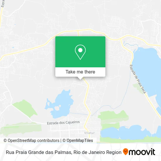 Rua Praia Grande das Palmas map