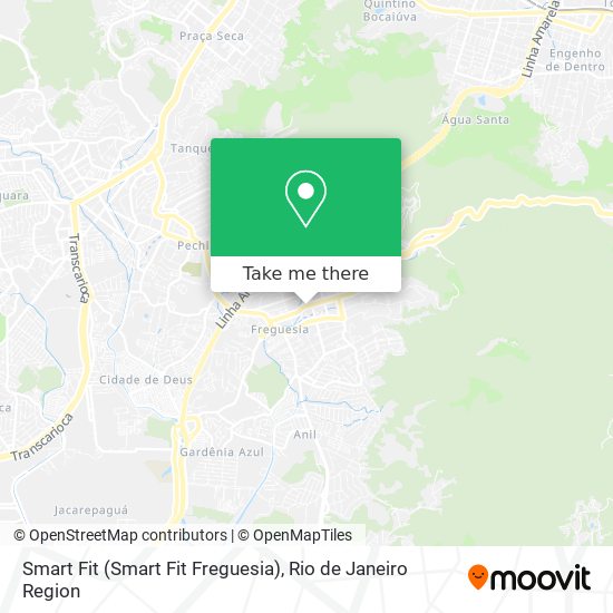 Smart Fit (Smart Fit Freguesia) map