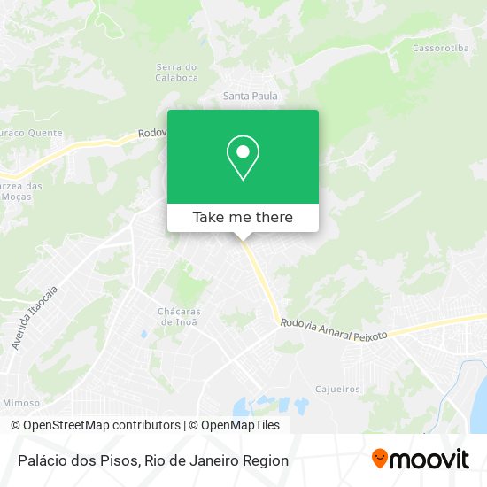Palácio dos Pisos map