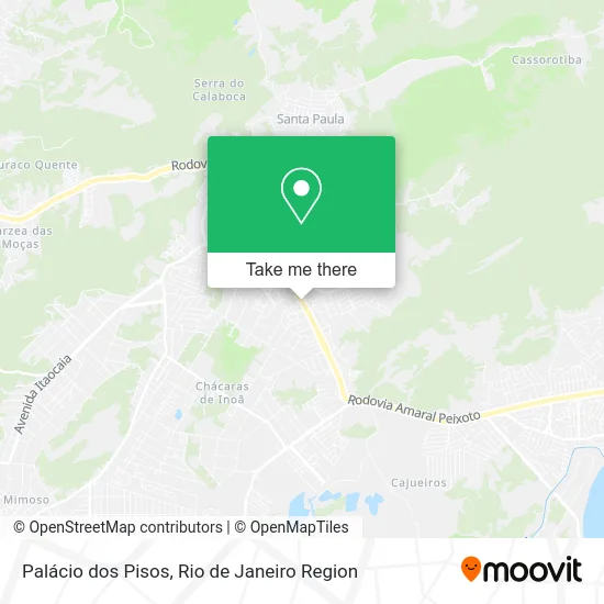 Palácio dos Pisos map