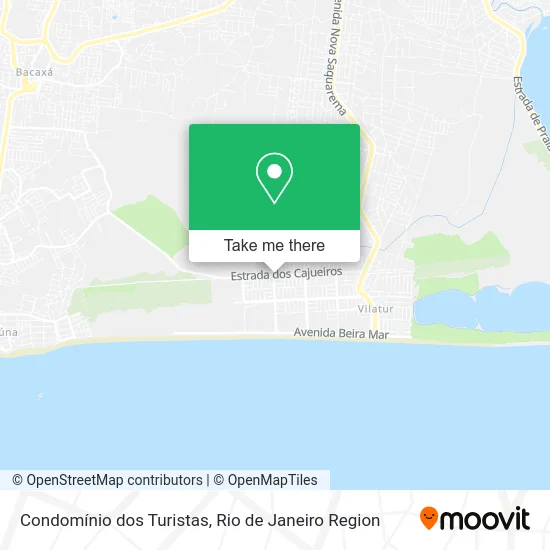 Condomínio dos Turistas map