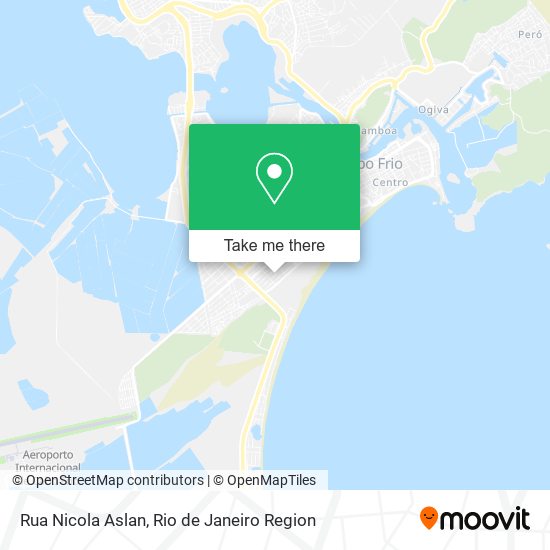 Mapa Rua Nicola Aslan