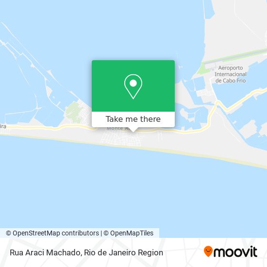 Mapa Rua Araci Machado