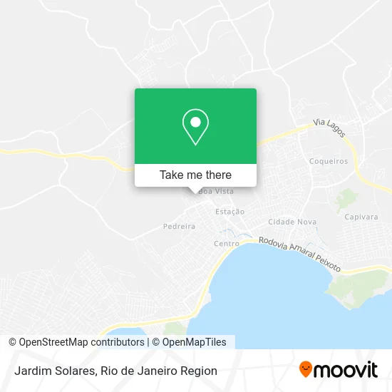 Jardim Solares map