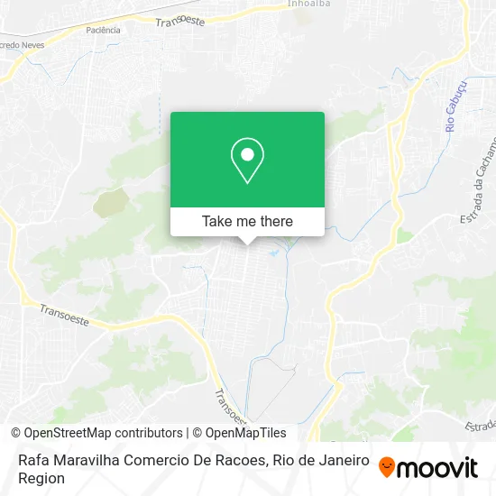 Rafa Maravilha Comercio De Racoes map