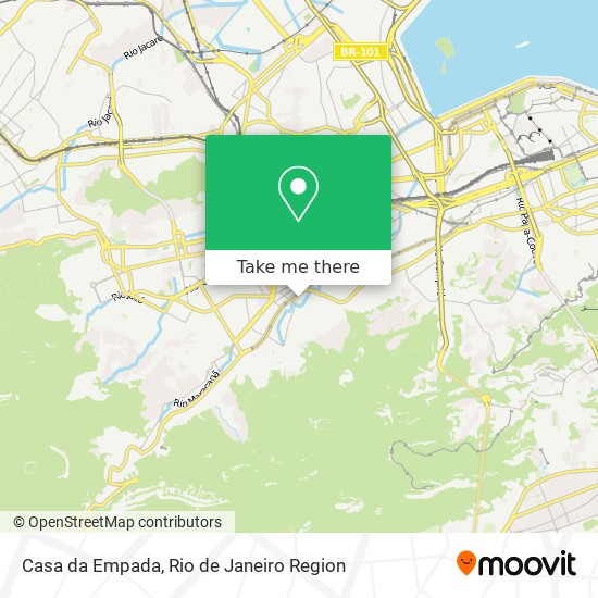 Casa da Empada map