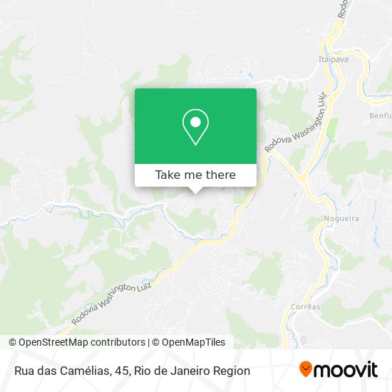 Rua das Camélias, 45 map