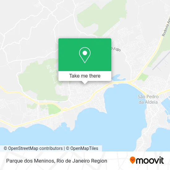 Parque dos Meninos map