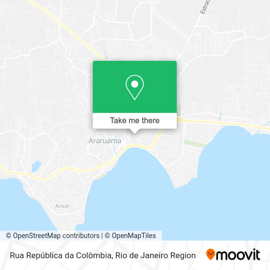 Rua República da Colômbia map