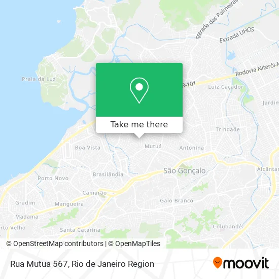 Rua Mutua 567 map