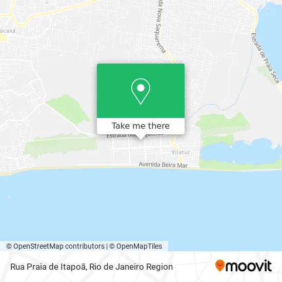 Rua Praia de Itapoã map
