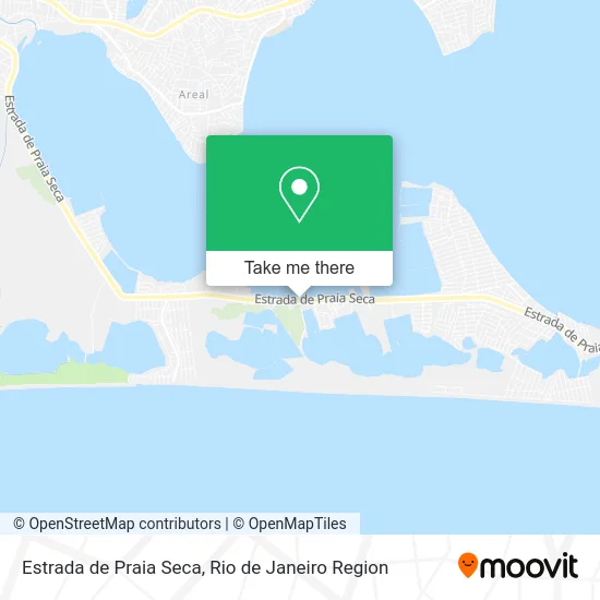 Estrada de Praia Seca map