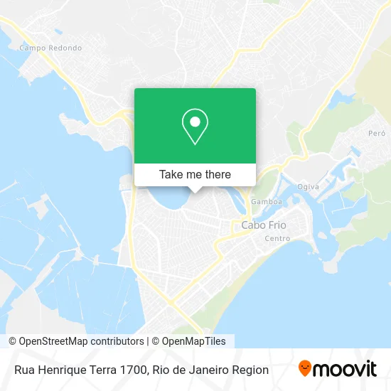 Rua Henrique Terra 1700 map